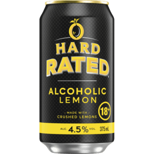 Hard Rated Alcoholic Lemon Can