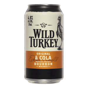 Wild Turkey and Cola Can