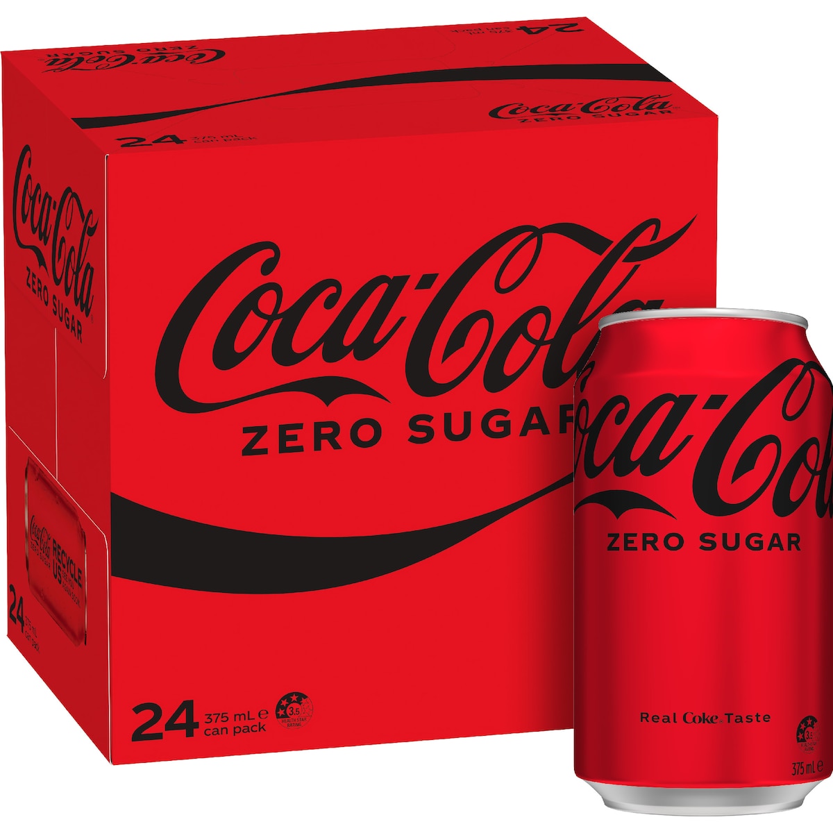 Coca Cola Zero Sugar Cans 24 pack