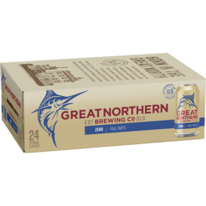 Great Northern Zero Alcohol Can Carton (24)