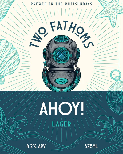 AHOY! Lager Cans