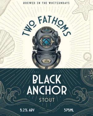 Black Anchor Stout Cans