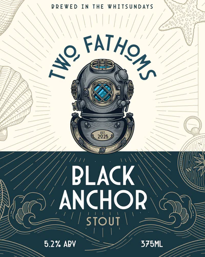 Black Anchor Stout Cans