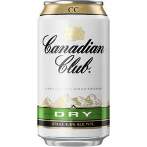 Canadian Club and Dry Can