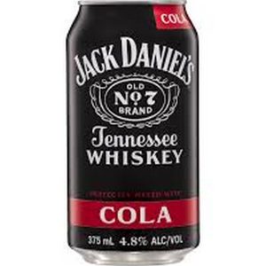 Jack Daniel's and Cola Can