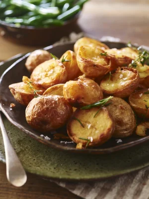 Duck Fat Roasted Potatoes