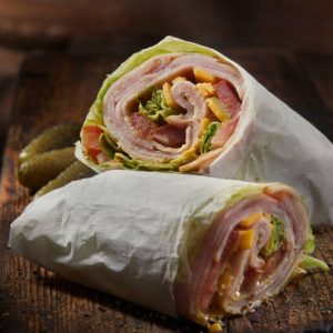 Premium Cold Meat and Salad Wrap Pack